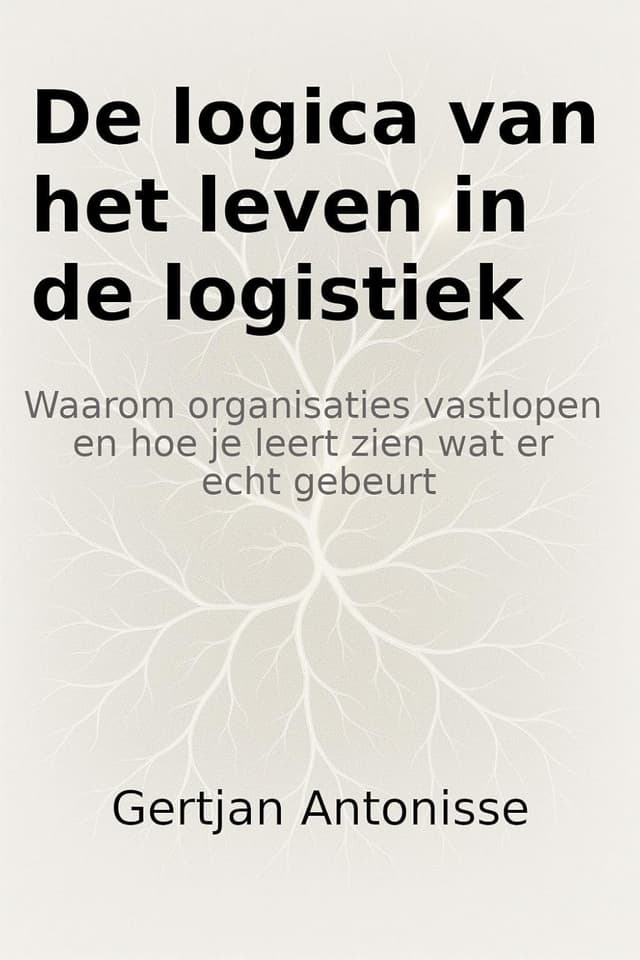 Cover of De logica van het leven in de logistiek, by Gertjan Antonisse
